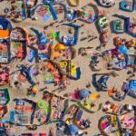 Plaża z lotu ptaka - Kacper Kowalski