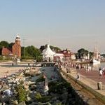 ustka promenada latarnia morska