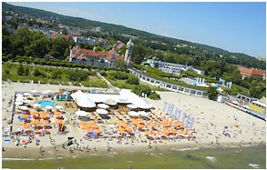 gdzie nad morze sopot plaża