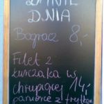 Lista cen jedzonko nad morzem