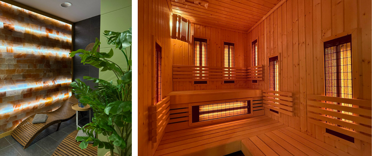 strefa spa - hotel eureka - sauny